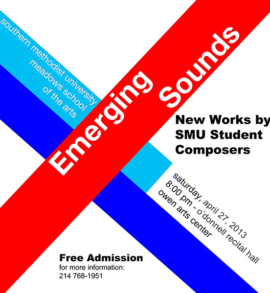 Spring 2013 Emerging Sounds Concert at SMU